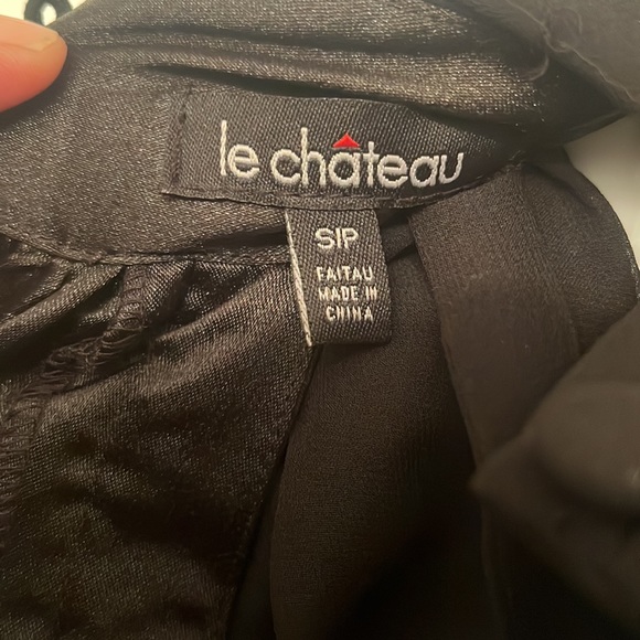 Le Chateau Halter Neck Sequin Dress Size S - Picture 3 of 4